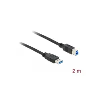Kabel USB-A 3.0 do USB-B 3.0 Delock 85068, 2 m, Czanry | Sklep ITnes.pl, IT for BUSINESS