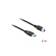 Kabel USB-A 3.0 do USB-B 3.0 Delock 85068, 2 m, Czanry | Sklep ITnes.pl, IT for BUSINESS