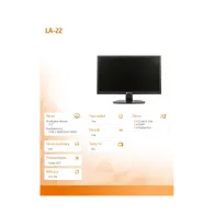 Monitor AG Neovo LA-22, 21,5", 1920x1080 (FHD), 75Hz, TN, 3 ms, Czarny | Sklep ITnes.pl, IT for BUSINESS