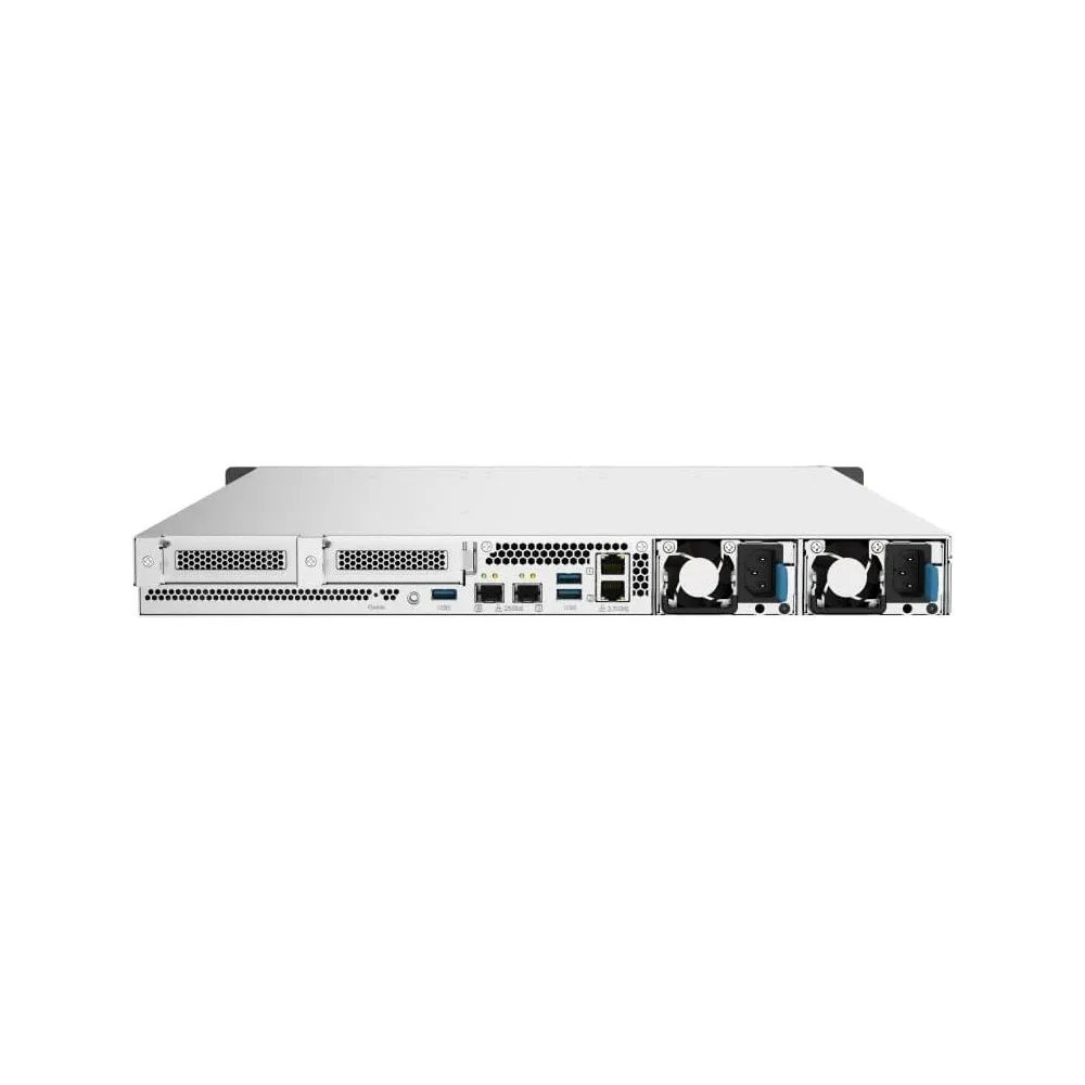 Serwer NAS QNAP Rack TS-H1090FU-7302P-128G - Rack (1U)/AMD EPYC 7302P/128 GB RAM/10 wnęk/3 lata Carry-in