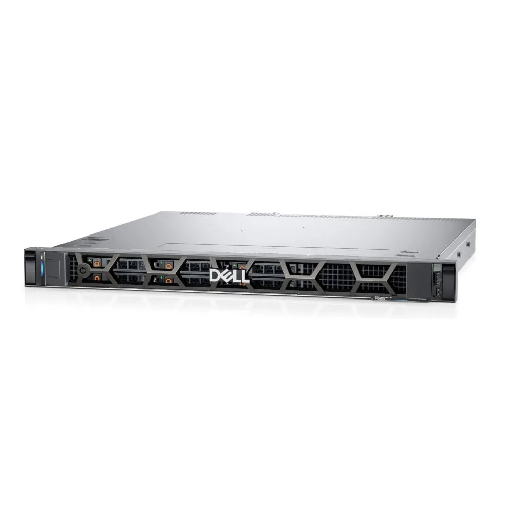 Serwer Dell PowerEdge R260 EMEMEA_PER260SPL3, Rack (1U), Intel Xeon E Xeon E-2434, 16GB, (480GB), 2xLAN, 3 lata On-Site NBD | Sk