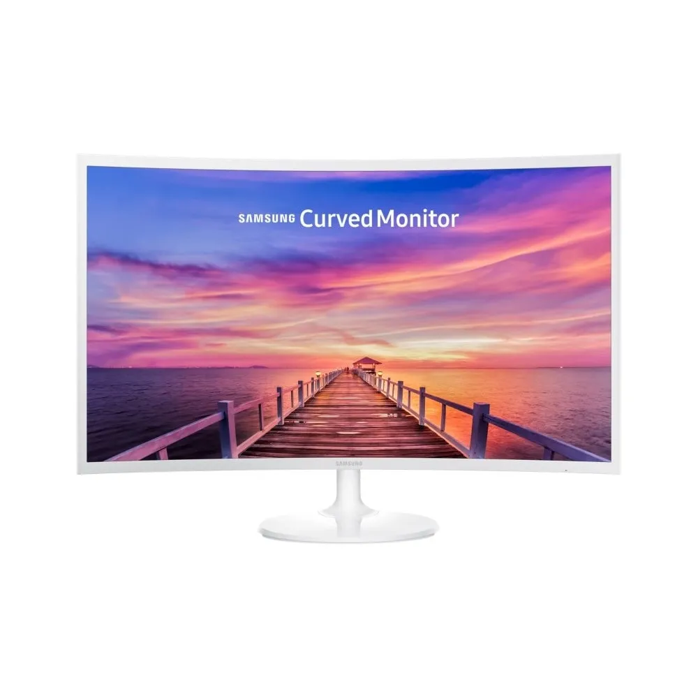 Monitor Samsung C32F39 LC32F391FWUXEN, 32", 1920x1080 (FHD), 60Hz, zakrzywiony, VA, 4 ms, Biały | Sklep ITnes.pl, IT for BUSINES