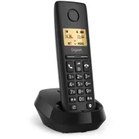 Telefon bezprzewodowy Gigaset Pure 100 GIGASET PURE 100 - 1,5", Czarny
