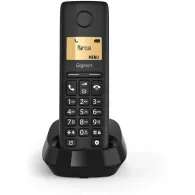 Telefon bezprzewodowy Gigaset Pure 100 GIGASET PURE 100 - 1,5", Czarny