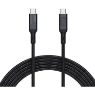 Kabel AUKEY USB-C do USB-C CB-MCC102 BK, PD 100W, 1,8 m, Czarny | Sklep ITnes.pl, IT for BUSINESS