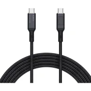Kabel AUKEY USB-C do USB-C CB-MCC102 BK, PD 100W, 1,8 m, Czarny | Sklep ITnes.pl, IT for BUSINESS
