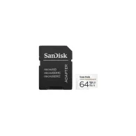 Karta pamięci SanDisk High Endurance microSDXC 64GB V30 + adapter SDSQQNR-064G-GN6IA - Biała | Sklep ITnes.pl - IT for BUSINESS