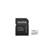 Karta pamięci SanDisk High Endurance microSDXC 64GB V30 + adapter SDSQQNR-064G-GN6IA - Biała | Sklep ITnes.pl - IT for BUSINESS