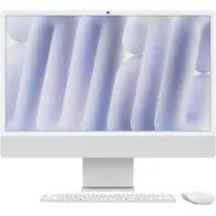 Komputer All-in-One Apple iMac 24 M4 2024 MWUU3ZE/A, Apple M4, 24" 4480x2520 Retina, 16GB, 256GB, Srebrny, WiFi, macOS, 1CI | Sk