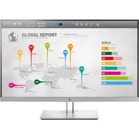 Monitor HP EliteDisplay E273q 1FH52AA - 27"/2560x1440 (QHD)/60Hz/IPS/5 ms/pivot/USB-C/Czarno-srebrny