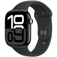 Smartwatch Apple Watch 10 MWWP3QI/A - 46 mm, GPS, aluminium w kolorze onyksu z paskiem sportowym czarnym, S|M