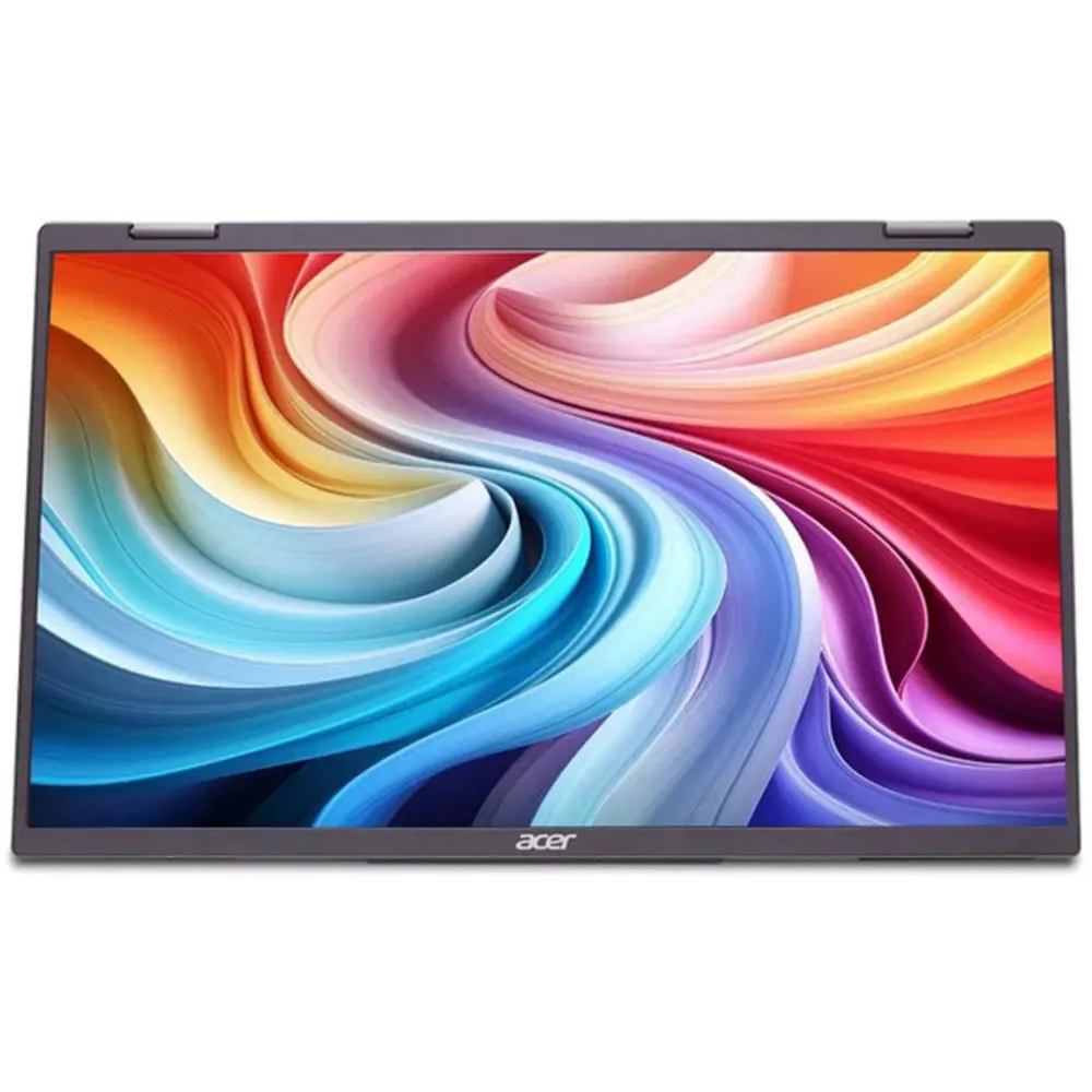 Zdjęcie produktu Monitor Acer PD163Qbmiuux UM.ZP3EE.008 - 15,6"/1920x1080 (Full HD)/IPS/8 ms/pivot/USB-C/Czarny