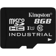 Karta pamięci Kingston Industrial MicroSDHC 8 GB Class 10 UHS-I/U1 SDCIT/8GBSP - Czarna - SDCIT2/8GBSP | Sklep ITnes.pl - IT for