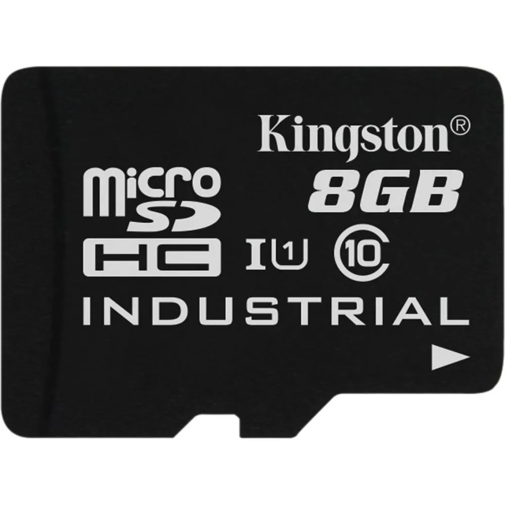Karta pamięci Kingston Industrial MicroSDHC 8 GB Class 10 UHS-I/U1 SDCIT/8GBSP - Czarna - SDCIT2/8GBSP | Sklep ITnes.pl - IT for