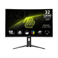 Monitor MSI MAG 321CUP, 31,5", 3840x2160 (4K), zakrzywiony, VA, FreeSync, 1 ms, Czarny | Sklep ITnes.pl, IT for BUSINESS