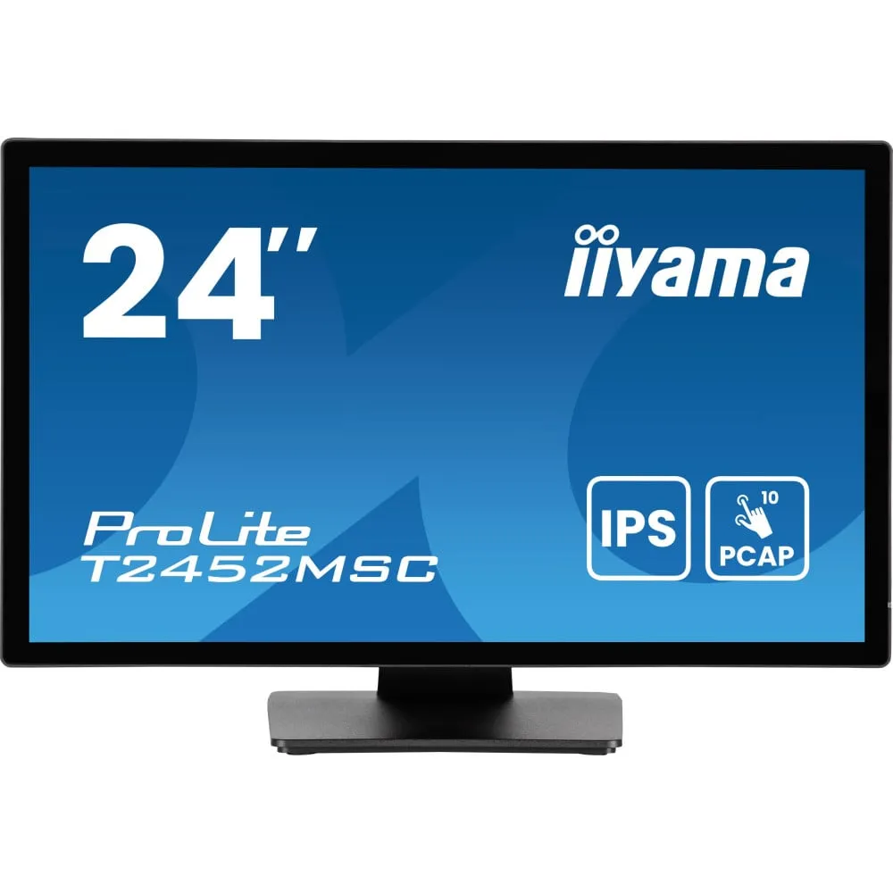 Monitor iiyama ProLite T2452MSC-B1AG, 23,8", 1920x1080 (FHD), 60Hz, IPS, 5 ms, MT, Czarny | Sklep ITnes.pl, IT for BUSINESS