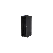 Szafa rack 19" 37U Lanberg FF01-6837-12BL, 600 x 800 x 1876 mm, drzwi szklane, wyświetlacz LCD | Sklep ITnes.pl, IT for BUSINESS
