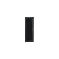 Szafa rack 19" 37U Lanberg FF01-6837-12BL, 600 x 800 x 1876 mm, drzwi szklane, wyświetlacz LCD | Sklep ITnes.pl, IT for BUSINESS