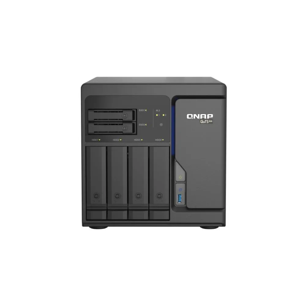 Serwer NAS QNAP Tower TS-H886-D1602-MBM7, Tower, Intel Xeon D-1602, 8GB RAM, 64TB, 2TB cache, 8 wnęk, 2 x M.2, hot-swap | Sklep ITnes.pl, IT for BUSINESS