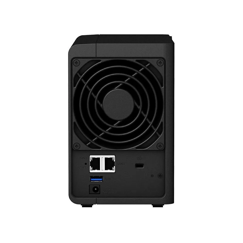 Serwer NAS Synology Desktop Plus DS220SF - Desktop/Intel Celeron J4025/2 GB RAM/16 TB/2 wnęki - zdjęcie