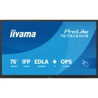 Monitor iiyama ProLite TE7512MIS-B4AG, 74,5", 3840x2160 (4K), VA, 6,5 ms, MT, Czarny | Sklep ITnes.pl, IT for BUSINESS