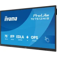 Monitor iiyama ProLite TE7512MIS-B4AG, 74,5", 3840x2160 (4K), VA, 6,5 ms, MT, Czarny | Sklep ITnes.pl, IT for BUSINESS
