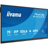 Monitor iiyama ProLite TE7512MIS-B4AG, 74,5", 3840x2160 (4K), VA, 6,5 ms, MT, Czarny | Sklep ITnes.pl, IT for BUSINESS