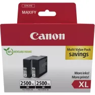 Dwupak tuszów Canon PGI-1500XL Black 9254B011 - Oryginał, 5000 zdjęć