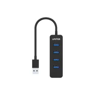 Hub Unitek USB-A 4X USB-A 3.1 10W H1117A - 4 porty, Czarny | Sklep ITnes.pl - IT for BUSINESS