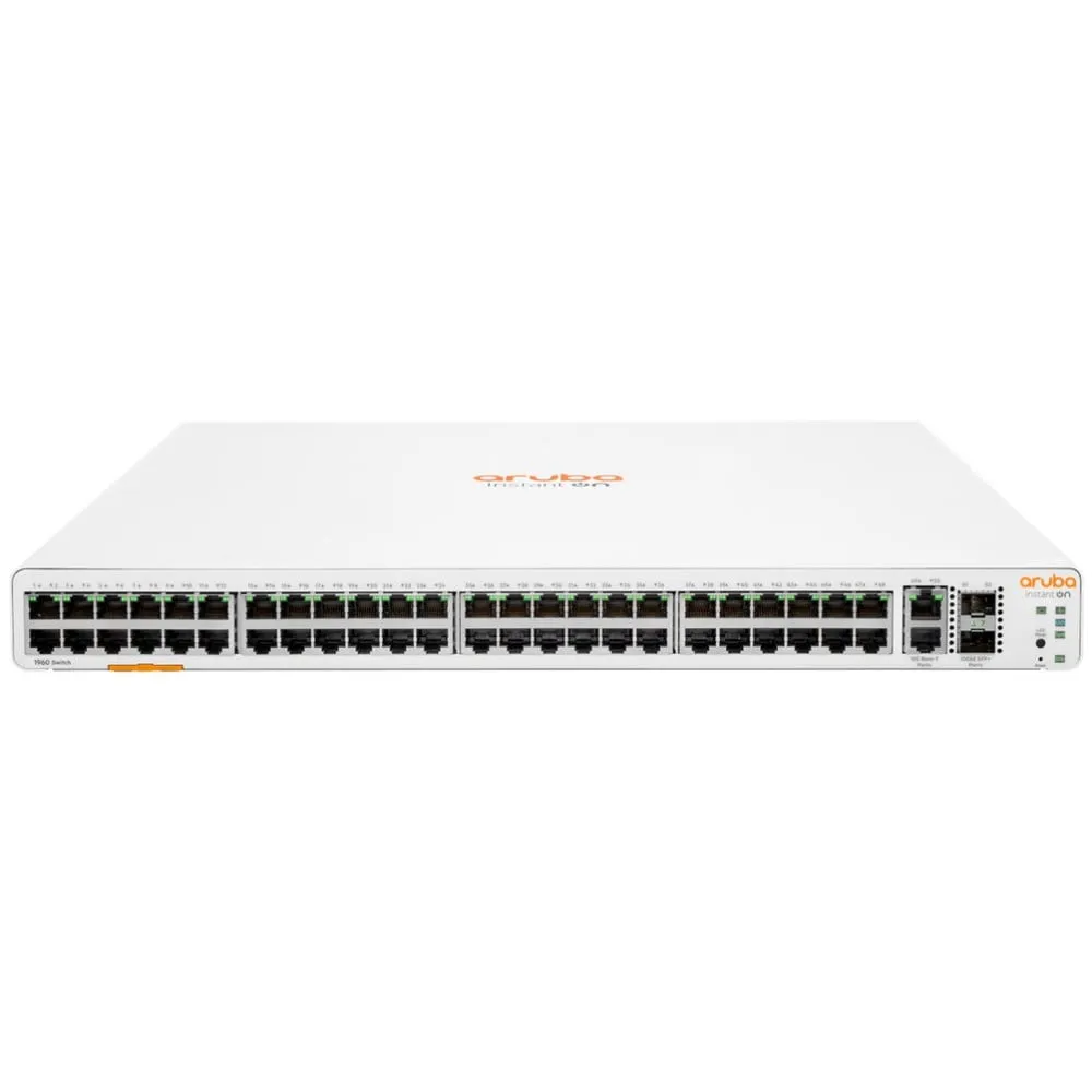 Switch zarządzalny HPE Aruba Instant On 1960 JL808A, 48x 100|1000Mbps RJ45, 2x 10Gbps RJ45, 2x 10Gbps SFP+ | Sklep ITnes.pl, IT 
