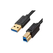 Kabel Unitek USB-C, USB-B 2.0 C14095BK-2M - zdjęcie poglądowe 1
