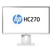 Monitor HP HC270 Healthcare Z0A73A4 - 27"/2560x1440 (QHD)/60Hz/IPS/14 ms/pivot/Biały