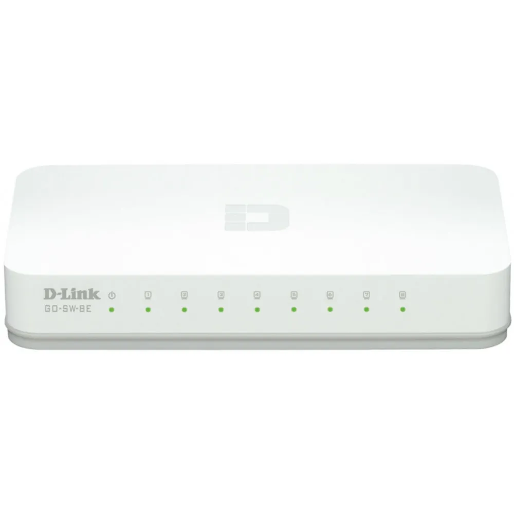Switch niezarządzalny D-Link GO-SW-8E/E - 8x 10|100Mbps