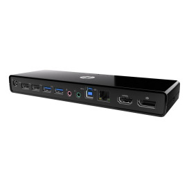 Replikator portów HP 3005pr USB 3.0 Port Replicator H1L08AA - Czarny