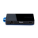 Replikator portów HP USB Travel Dock T0K30AA - Czarny, Niebieski