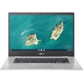 Laptop ASUS Chromebook CX1 CX1500 CX1500CNA-BR0092 - Celeron N3350/15,6" HD/RAM 8GB/eMMC 64GB/Srebrny/ChromeOS/3 lata OS NBD