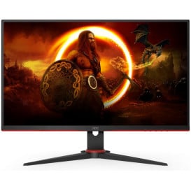 Monitor AOC 27G2SPAE/BK - 27"/1920x1080 (Full HD)/165Hz/IPS/1 ms/Czerwony