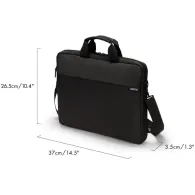 Torba na laptopa Dicota Slim Case ONE 13-14,1" D32091-RPET, Poliester, Czarna | Sklep ITnes.pl, IT for BUSINESS