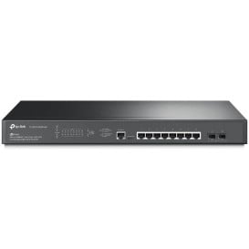 Switch zarządzalny TP-Link TL-SG3210XHP-M2 - 8x 2.5GbE LAN, 2x SFP+ 10 GbE, POE+ budżet mocy 240W