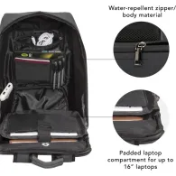 Plecak na laptopa dbramante1928 Christiansborg 16" BG16CC001713, Czarny | Sklep ITnes.pl, IT for BUSINESS