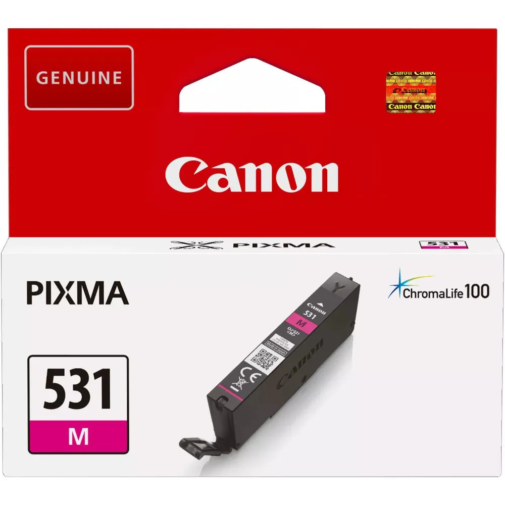 Tusz Canon CLI-531 Magenta 6120C001 - Oryginał