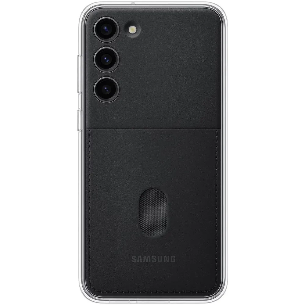 Etui na smartfon Samsung Frame Case EF-MS916CBEGWW do Galaxy S23+, Czarne | Sklep ITnes.pl, IT for BUSINESS