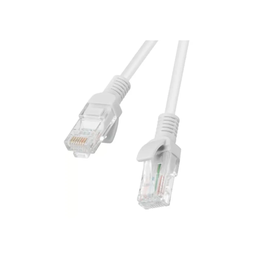Patchcord Lanberg PCU5-20CC-0025-S, kat. 5e, UTP, 0.25m, szary, opakowanie zbiorcze 10 szt. | Sklep ITnes.pl, IT for BUSINESS