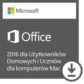 Oprogramowanie Microsoft Office Mac 2016 Home & Student PL 32-bit/x64 - GZA-00991