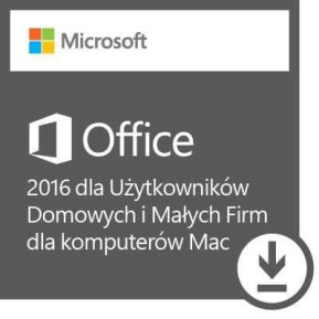Oprogramowanie Microsoft Office Mac 2016 Home & Business PL x32, x64 - zdjęcie poglądowe 1