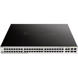 Switch zarządzalny D-Link DGS-1210-52/E - 48x 100|1000Mbps RJ45, 4x 1Gbps SFP