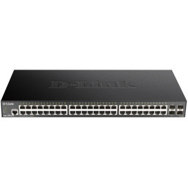 Switch zarządzalny D-Link DGS-1250-52X/E - 48x 100|1000Mbps RJ45, 4x 10Gbps SFP+