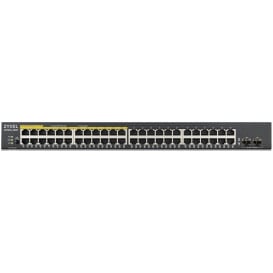 Switch zarządzalny Zyxel GS190048HPV2-EU0101F - 48x 10|1000Mbps RJ45, 2x 1Gbps SFP, POE+ 170W