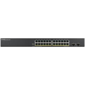 Switch zarządzalny Zyxel GS190024HPV2-EU0101F - 24x 100|1000Mbps RJ45, 2x 1Gps SFP, POE+ 170W