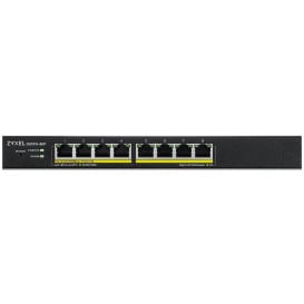 Switch zarządzalny Zyxel GS1915-8EP-EU0101F - 8x 100|1000Mbps RJ45, POE 60W, pasywne chłodzenie